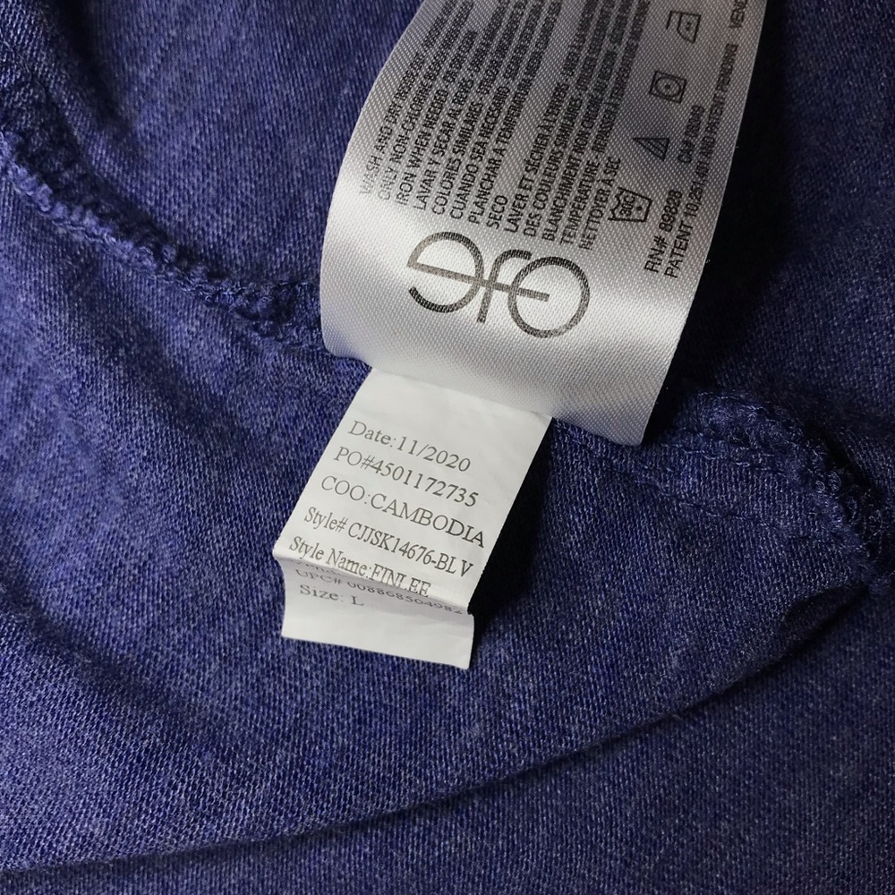 JESSICA SIMPSON Finlee pullover casual dress with side slits sz L - Picture 14 of 14